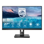 Philips S Line 275S1AE/00 Monitor PC 68,6 cm (27") 2560 x 1440 Pixel 2K Ultra HD LCD Nero - immagine 2