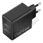 Lenovo Dual USB-C 65W GaN Charger, alimentatore compatto da muro con doppia Type-C, cavo USB-C 1,5 m incluso - ideale per laptop, cellulare e tablet: un solo caricabatterie per più dispositivi - immagine 15