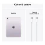 Apple iPad Air 11" Wi-Fi + Cellular 512GB Viola - immagine 7