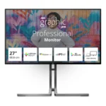AOC U3 U27U3CV Monitor PC 68,6 cm (27") 3840 x 2160 Pixel 4K Ultra HD LCD Nero