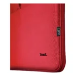 Trust Bologna Sottile borsa per laptop ecocompatibile, per laptop da 16 pollici - Rosso - immagine 5