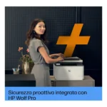 HP LaserJet Pro Stampante multifunzione 3102fdwe, Bianco e nero, Stampante per Piccole e medie imprese, Stampa, copia, scansione, fax, alimentatore automatico di documenti; Stampa fronte/retro; porta unità flash USB anteriore; Touchscreen - immagine 4
