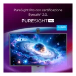 Lenovo Yoga Pro 27UD-10 - Monitor 26.5" QD-OLED Flat UHD / 4K 3840x2160 0 120Hz 0.03ms - Webcam AMD FreeSync Premium Pro + NVIDIA G-Sync + VESA MediaSync 1xHDMI 2.1 + 2xDP 1.4 + 1xUSB-C - Stand Height + Tilt Cavo USB A/B incluso - immagine 6