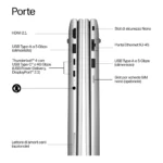 HP EliteBook 6 G2a 16 inch Notebook Next Gen AI PC Wolf Pro Security Edition Copilot+ PC AMD Ryzen AI 7 Computer portatile 40,6 cm (16") WUXGA 24 GB DDR5-SDRAM 512 GB SSD Wi-Fi 7 (802.11be) Windows 11 Pro Argento - immagine 4