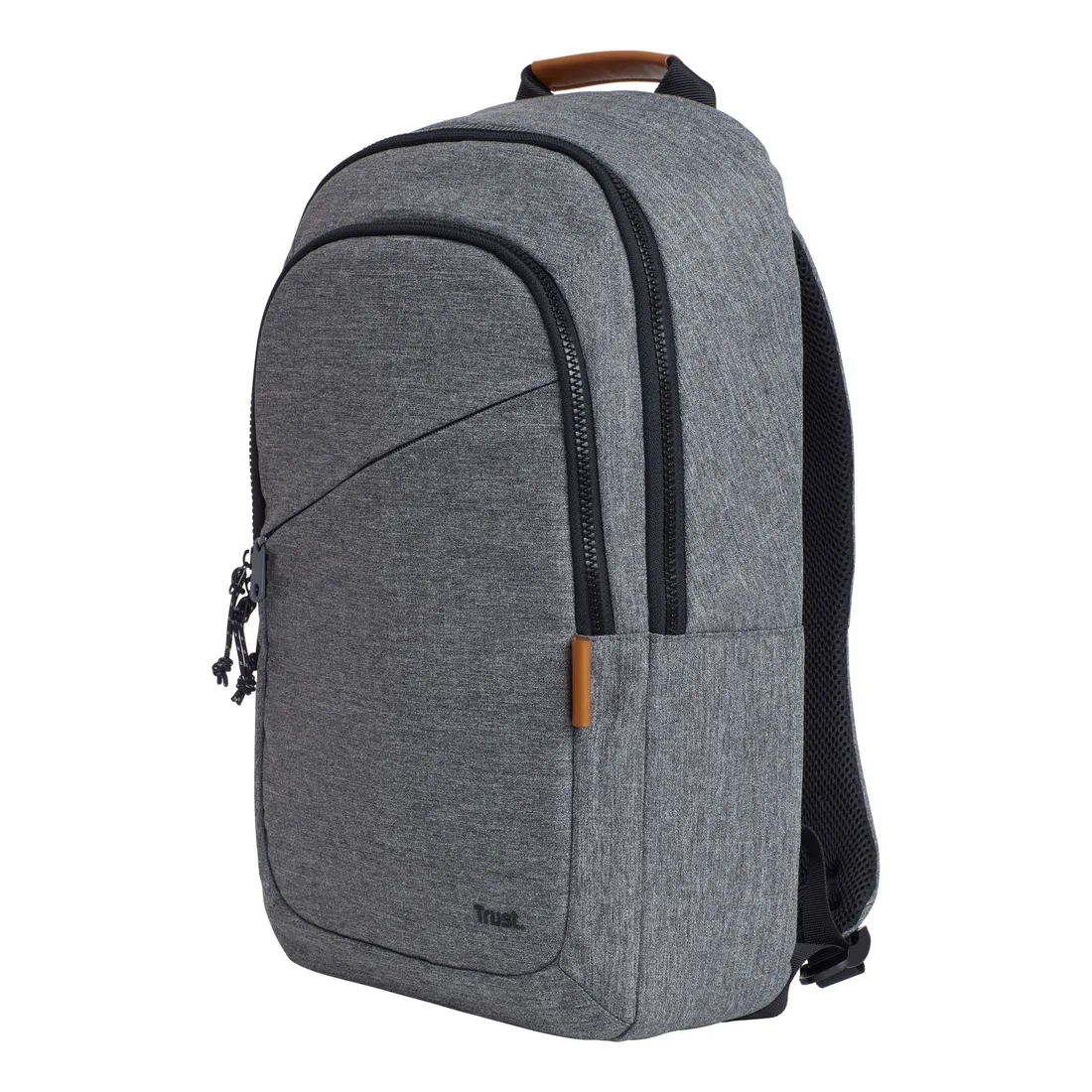 e76010051697014a6264618126bc84e0f865c7b9.webp Trust Avana Zaino ecologico con capacità fino a 16" - Grigio - immagine 1