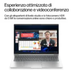 HP DQ6M7AT laptop Intel Core 7 350 Computer portatile 40,6 cm (16") WUXGA 32 GB LPDDR5x-SDRAM 512 GB SSD Wi-Fi 7 (802.11be) Windows 11 Pro AI PC Argento - immagine 16