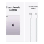 Apple iPad Air 11" Wi-Fi + Cellular 128GB - Viola - immagine 7