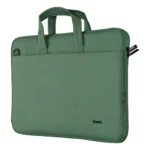 Trust Bologna Sottile borsa per laptop ecocompatibile, per laptop da 16 pollici - Verde - immagine 2
