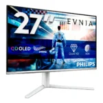 Philips Evnia 6000 27M2N6501L/00 Monitor PC 67,3 cm (26.5") 2560 x 1440 Pixel Quad HD QD-OLED Bianco - immagine 2