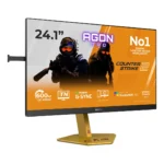 AOC AGON PRO CS24A Monitor PC 61,2 cm (24.1") 1920 x 1080 Pixel Full HD LED Nero - immagine 2