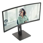 AOC CU34P3CV Monitor PC 86,4 cm (34") 3440 x 1440 Pixel UltraWide Quad HD LED Nero - immagine 5