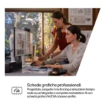 HP E26G8ET PC/stazione di lavoro 265 32 GB DDR5-SDRAM 1 TB SSD Windows 11 Pro SFF AI Workstation, AI PC Nero - immagine 7