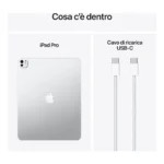 Apple iPad Pro 13" Pro Wi-Fi 1TB display nanotexture Argento - immagine 6