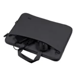 Trust Bologna Sottile borsa per laptop ecocompatibile, per laptop da 16 pollici - Nero - immagine 5