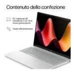 HP E4EW9EA laptop Copilot+ PC Computer portatile 40,6 cm (16") 2K 24 GB DDR5-SDRAM 512 GB SSD Wi-Fi 6 (802.11ax) Windows 11 Home Grigio, Argento - immagine 6