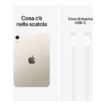 Apple iPad mini Wi-Fi 512GB Vetro standard - Galassia (A20 Pro) - immagine 9