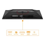 AOC G4 Q27G4ZDR Monitor PC 67,3 cm (26.5") 2560 x 1440 Pixel Quad HD QD-OLED Nero, Rosso - immagine 4