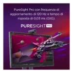 Lenovo Yoga Pro 27UD-10 - Monitor 26.5" QD-OLED Flat UHD / 4K 3840x2160 0 120Hz 0.03ms - Webcam AMD FreeSync Premium Pro + NVIDIA G-Sync + VESA MediaSync 1xHDMI 2.1 + 2xDP 1.4 + 1xUSB-C - Stand Height + Tilt Cavo USB A/B incluso - immagine 13