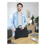 Trust Bologna Set borsa laptop e mouse - Nero - immagine 14
