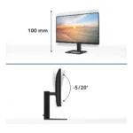 Philips Serie 1000 27E1N1800AE/00 Monitor PC 68,6 cm (27") 3840 x 2160 Pixel 4K Ultra HD LED Nero - immagine 3