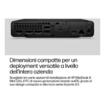 HP E07KYAT PC/stazione di lavoro Copilot+ PC 445 16 GB DDR5-SDRAM 512 GB SSD Windows 11 Pro Mini PC AI PC - immagine 6