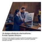 HP E07KKAT All-in-One PC Intel Core Ultra 7 68,6 cm (27") 2560 x 1440 Pixel 24 GB DDR5-SDRAM Windows 11 Pro Wi-Fi 7 (802.11be) AI PC Argento - immagine 9